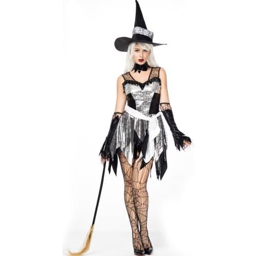 New Halloween Vampire Witches Uniform Cosplay Experience Performance Night Ghost Game Suit Women Costume Party costume