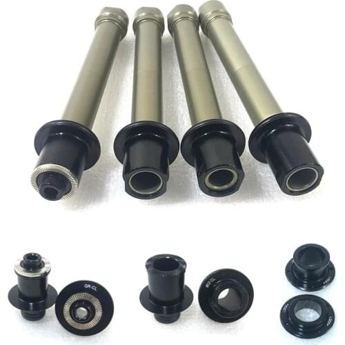 Front and Rear Adapters For Novatec D791SB-CL D792SB-CL Center Lock Disc Brake Hubs Quick Release Standard