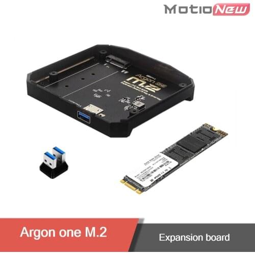 Argon ONE M.2 Expansion Board USB 3.0 to SATA SSD Adapter for Raspberry Pi 4