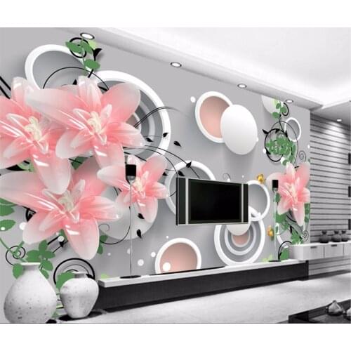 Beibehang Custom photo wallpaper large mural wall stickers 3D jade carving flowers trendy jade carving background wall