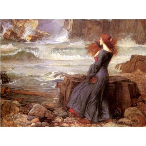 Needlework for embroidery DIY DMC High Quality - Counted Cross Stitch Kits 14 ct Oil painting - Miranda