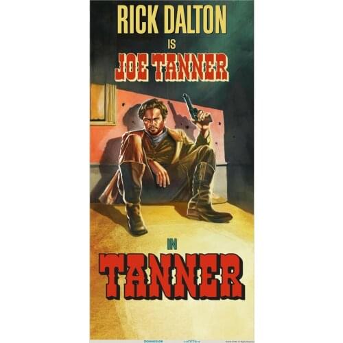 ONCE UPON A TIME IN HOLLYWOOD RICK DALTON TANNER DI CAPRIO MOVIE Art print Silk poster Home Wall Decor
