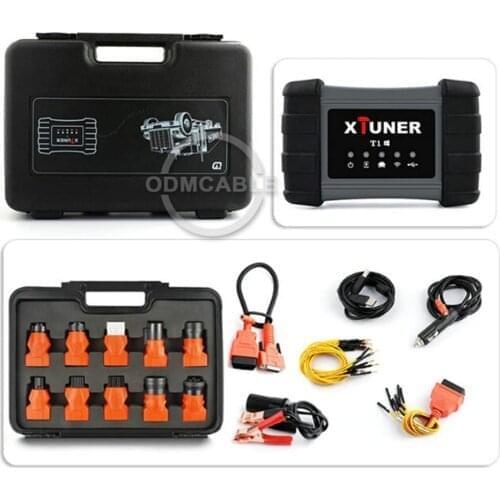 Heavy Duty Truck Diagnostic Scanner Xtuner T1 ABS Airbag DPF OBD2 Scanner for Trucks Diesel OBD Diagnostic Scan tool