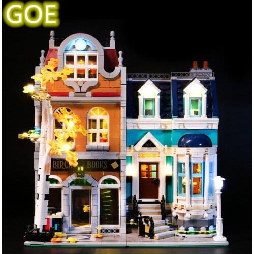 Led Light Kit For Bookshop Compatible With 10270 Creator Expert City Model Building Blocks Bricks Toys(Only LED Light included)