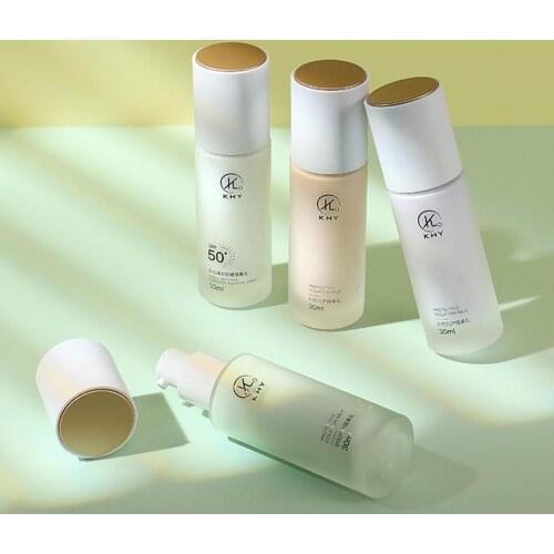 Face Concealer Cream Smooth Primer Make Up Base Pores Invisible Brighten Cover Wrinkle Base Foundation Whitening BB Creams