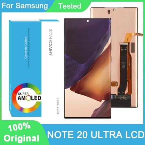 100% Original 6.9'' Display For Samsung Galaxy Note 20 Ultra N985F SM-N985F LCD Touch Screen Digitizer Repair Parts
