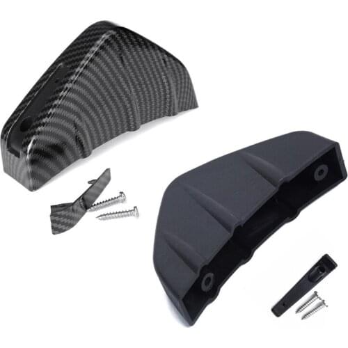 4pcs/Set Diffuser Shark Fin Kit Compatible with Car SUV Spoiler Rear Bumper Cast Protection Cover Universal Durable