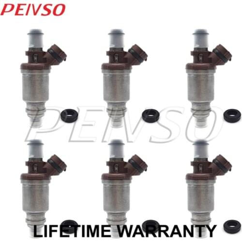 6x 23250-46031 23209-46031 fuel injector for TOYOTA Supra 1995~1996 Lexus GS300 1995~1997 3.0L 2JZ-GE