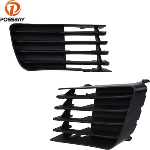 POSSBAY Car Fog Light Cover Grill Auto Accessories Auto Front Lower Bumper Grille for Toyota Prius 2004/2005/2006/2007/2008/200