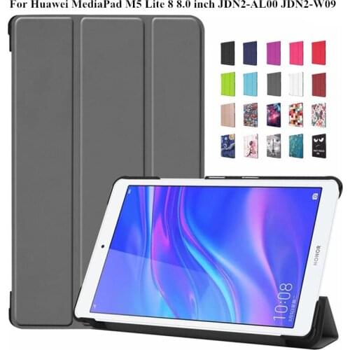 Case for Huawei MediaPad M5 Lite 8 8.0 JDN2-W09 JDN2-AL00 JDN2-L09 Magnetic Tablet Cover for Funda Huawei M5 Lite 8 inch Case