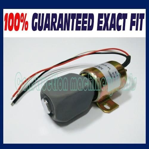 Fuel Shutdown Solenoid Valve 1756ES-12E3ULB1S5 SA-4735 / SA-4735-12 12V For VOLVO,HYUNDAI,Mitsubishi