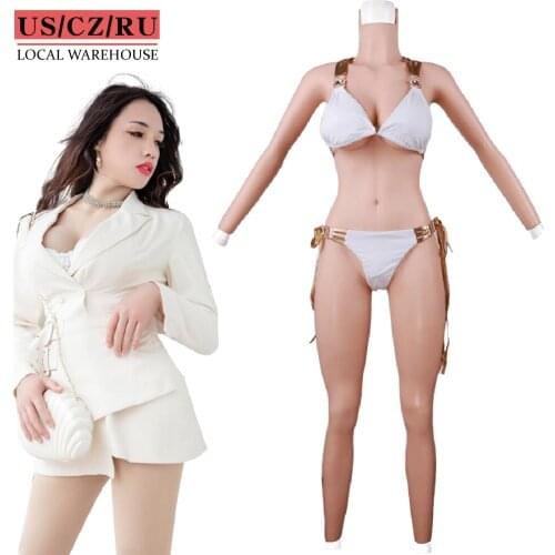 Eyung Masturbator Vagina With Silicone Breast Forms For Crossdresser Drag Queen Ladyboy Dress Fake Tits Faux Vagin C Cup Boobs