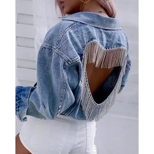 Женские джинсовые куртки FiLiFiTi China At AliExpress