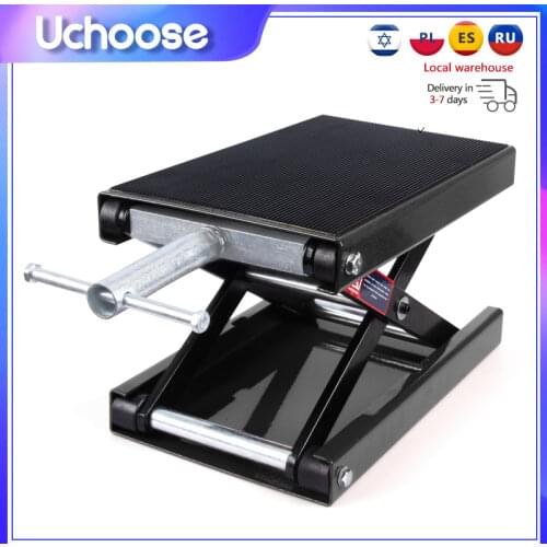 Motorcycle Jack Lift 500KG 1100LBS Center Scissor Suitable For Motor Bicycle ATV Work Stand Professional Repair Tools