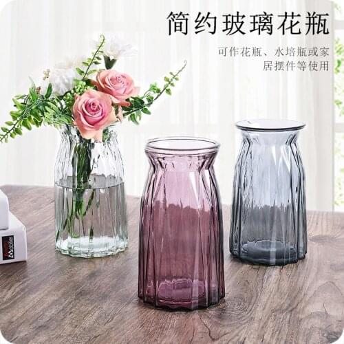 Jollity Of Life Glass Flower Vases