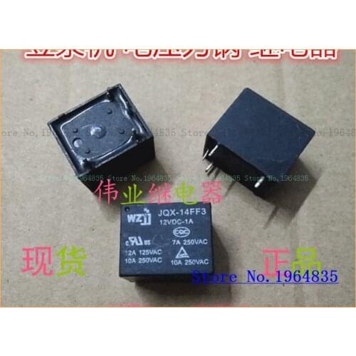 JQX-14FF3 12VDC-1A 4