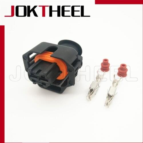 1/5/10/20 sets 2 pin female Diesel fuel Common Rail Injector Crankshaft Sensor Connector for Ford 1928403698