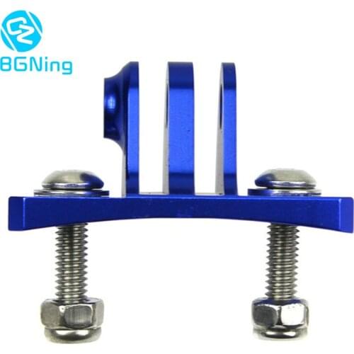 CNC Skydiving Helmet Fixed Mount Holder Adapter Mounts for GOPRO Hero 8 7 6 5 4 3 /yi /SJ4000 SJ5000 SJ6000 SJcam Action Cameras