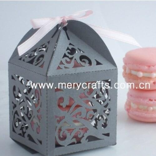 Laser cut hollow vine design wholesale paper draft wedding party decoration candy favor gift boxes