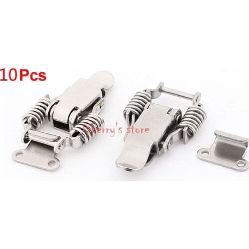 Aviation Case Toolbox Draw Compression Spring Toggle Latch Catch Clamp 2.5" 10PCS