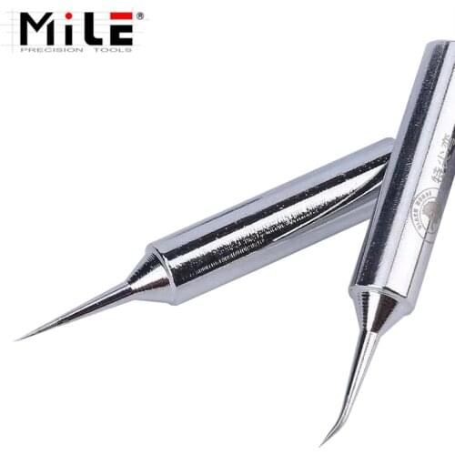 MILE Sharp Solder Iron Head Tips 900m-T Welding Tool Replacement Soldering Bit Welding Tool For DIY Rework Replacement for 936