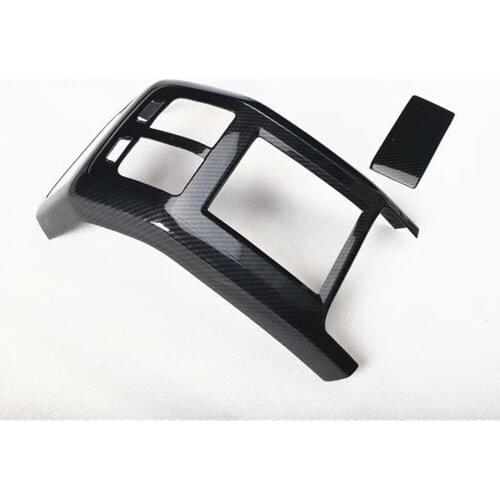 New ABS Car Trim For Volvo S90 2016-2021 Rear Anti-kick Air Vent Frame Styling Auto Moldings