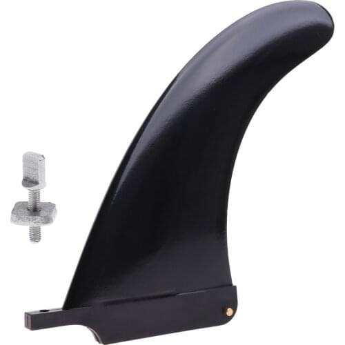 Portable Surf Skeg Center Fins & Screws For Longboard Paddle Board