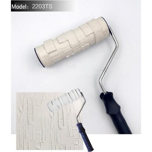 20*7cm Model 2203TS Roller Pattern Paving Stone Hig Strength Environmental Protection Stamp Roller Polyurethane Paint Tool Sets
