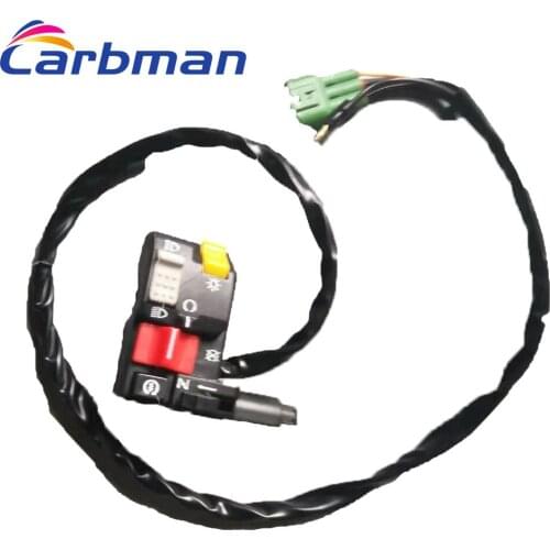 Carbman Handel Starter Switch for Honda TRX 400 450 Headlight Start Stop Choke Left Replace OE#A223