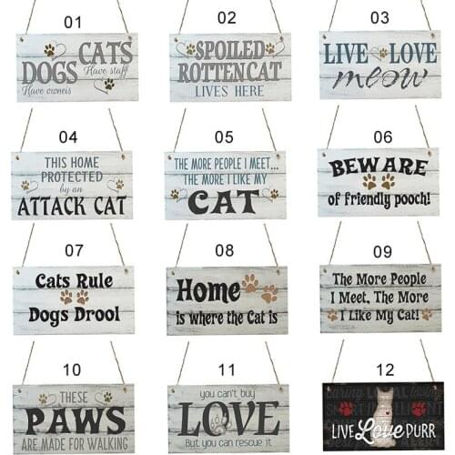 Funny Gamer Gaming Plaques For Pet Sign Home Wooden Decoration Cat Hanging Plaques Bedroom
