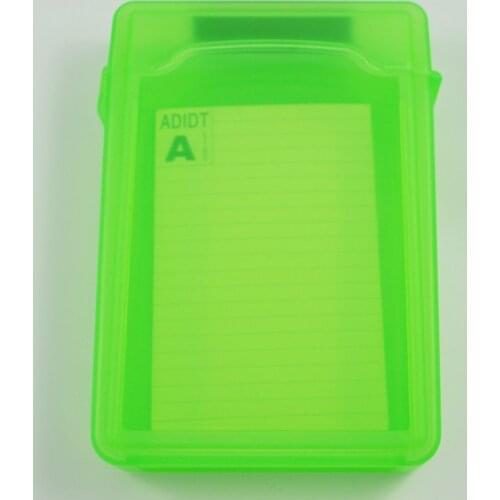 SODIAL(R) 3.5-Inch IDE/SATA HDD Storage Box (Green)