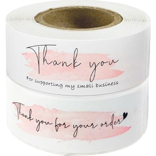 Thank You for Your Order Stickers Labels for Envelope Sealing 120PCS Stickers for Small Business Decor Sticker Stationery Supply