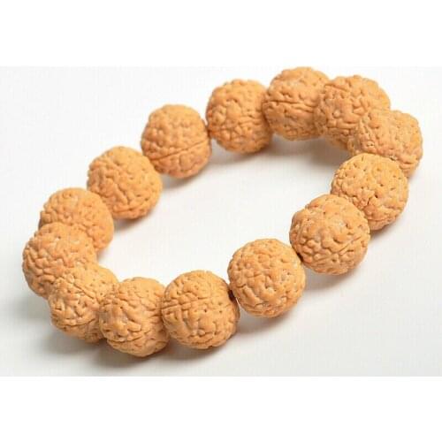 Pattern Small Vajra Bodhi Bead Bracelet Tibet Buddhism Amulet