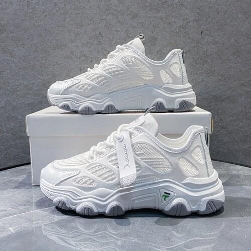 Women Designer Sneakers Casual Shoes 2021 Spring High Comfortable Women Flats Footwear Walking Shoes Vulcanized Shoes 40