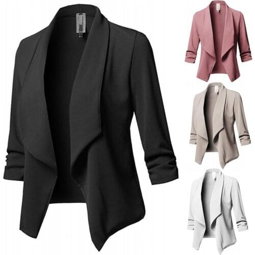 Blazer 3XL Oversized Blazer Women Elegante Ladies Mujer Office White Black Pink Khaki Plus Size Veste Blazer Femme