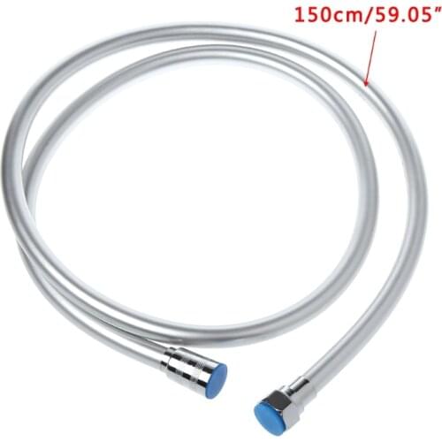1.5m PVC Flexible Shower Hose Bathroom Plumbing Explosion-proof Hand Held Pipe 63HF