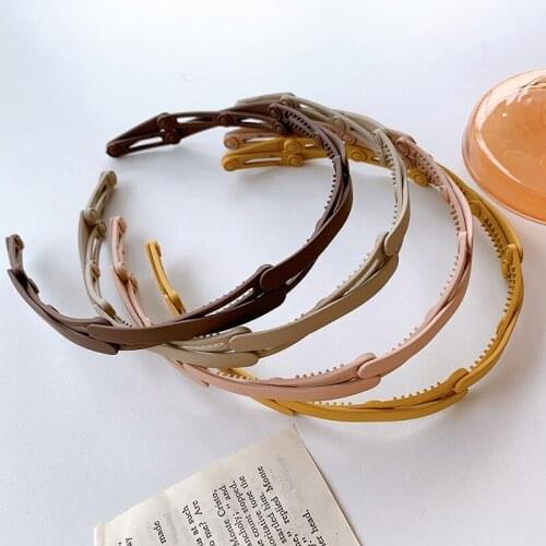 1pc Fashion Women Girls Hair Bands Retractable Headbands Vintage CrossHair Loops