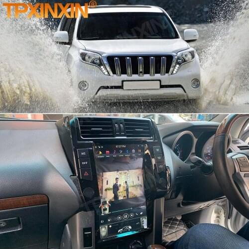 128G Android Car Multimedia Player For Toyota Land Cruiser Prado 150 2010 2011 2012 2013 GPS Navi Video Radio Stereo Head Unit