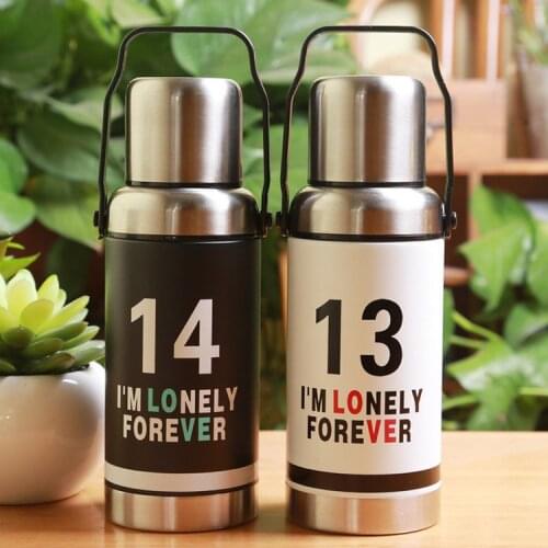 1314 Thermos Stainless Steel 360ml,stainless steel vacuum flask thermos cup,beauty thermos coffee mug