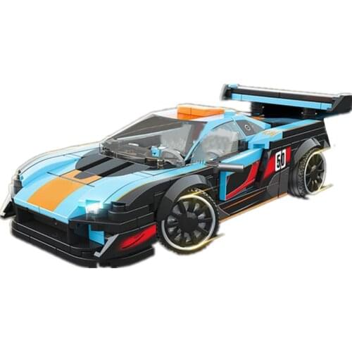 2021 NEW Speed Champion Series Mc-Larens Sen-Na Famous Supercar Race Car Sports Building Blocks Bricks Kits Model Kids