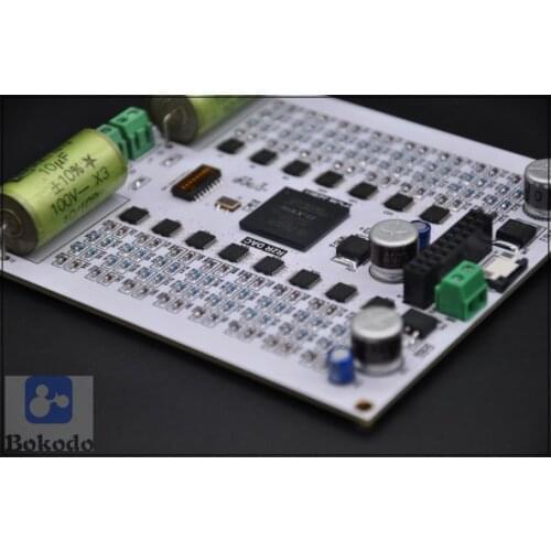 R2R PCM 32-bit Fully Discrete Decoding DAC Stereo with Display