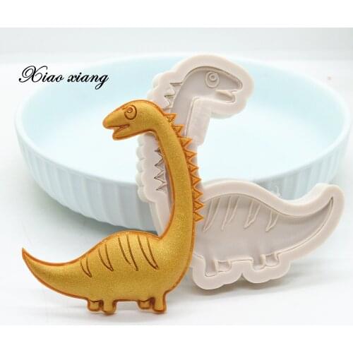 3D Dragon Silicone Molds For Baking Dinosaur Fondant Mold Wedding Cake Decorating Tools Chocolate Gumpaste Mold Sugarcraft M2092