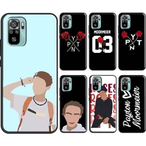 Payton Moormeier Merch For Xiaomi Redmi Note 10 7 8 9 Pro Note 9S 8T Case For Redmi 9A 8A 7A 9 9C 9T K40 Cover