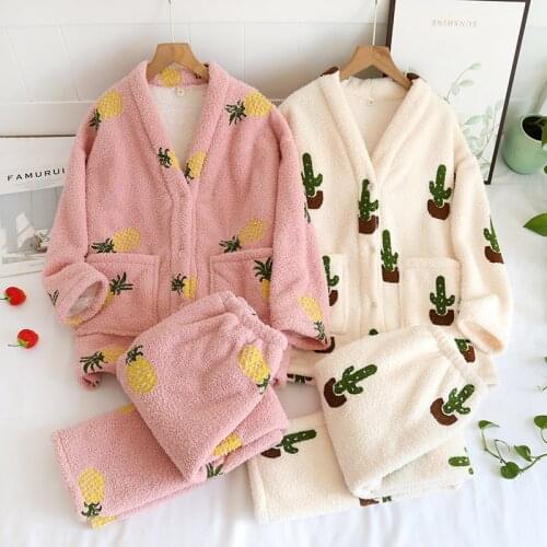 Женские фланелевые пижамы CLOUD COTTON STORY China At AliExpress