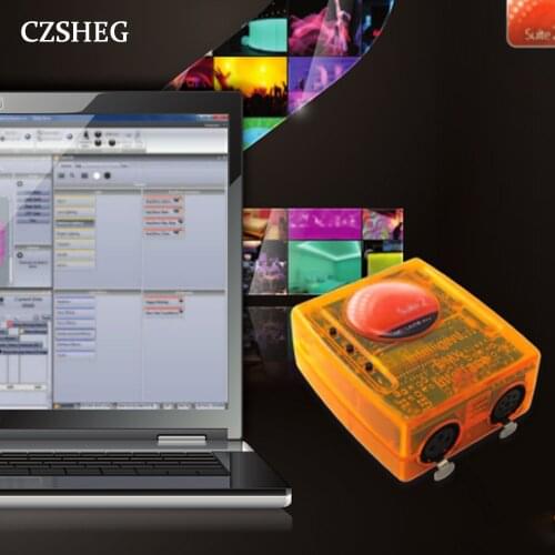 DMX-USB Control Dmx 1536 Channel Sunlite Suite2 Fc Professional Stage Controlling Software Good Use For Moving Head Lic