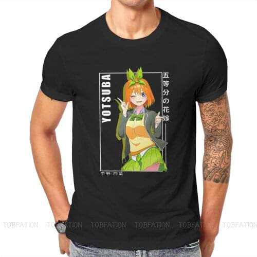 Quintessential Quintuplets Manga Anime yotsuba nakano T Shirt Summer Plus size Cotton Mens Tops Harajuku O-Neck TShirt