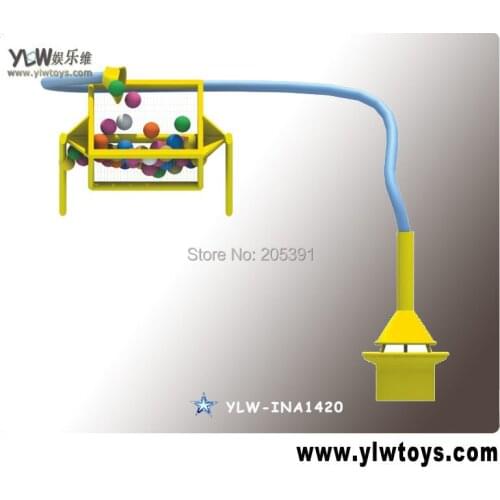 Playground ball gun,naughty castle accessories,amusement playground for kids play center