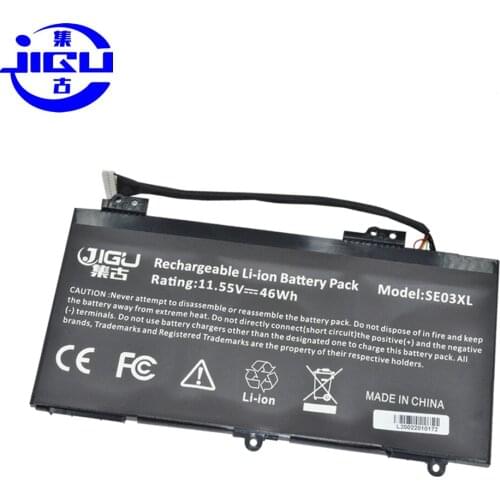 JIGU Laptop Battery HSTNN-LB7G 849568-421 SE03041XL For HP W7X91EA W9T87EA X3N08EA X5Y99EA Y7W94EA Y8J60PA Z1D17PA Z1D21PA