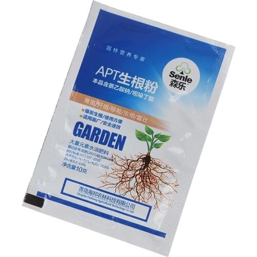 10g IBA Bonsai Plant Growth Root Medicinal Aid Fertilizer Regulators Growing Seedling Recovery Germination VigorGarden Hormone