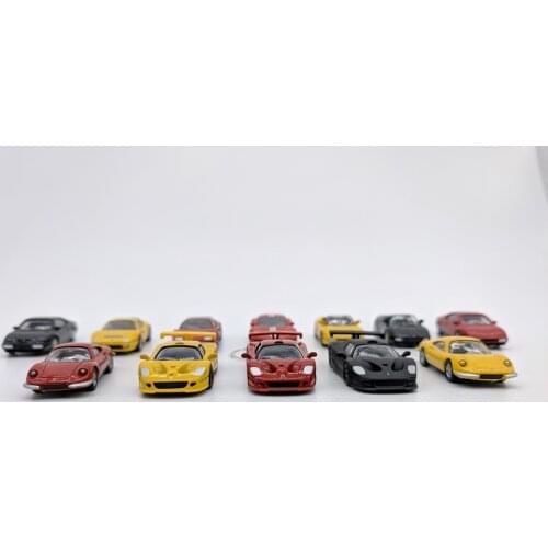 1/100 Kyosho Ferrari 360 348 246 F50 GT 512BB MONDAL T blind mystery box Collection Metal Die-cast Simulation Model Cars Toys